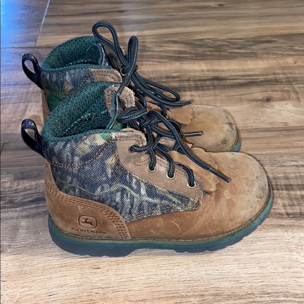 John Deere toddler boots